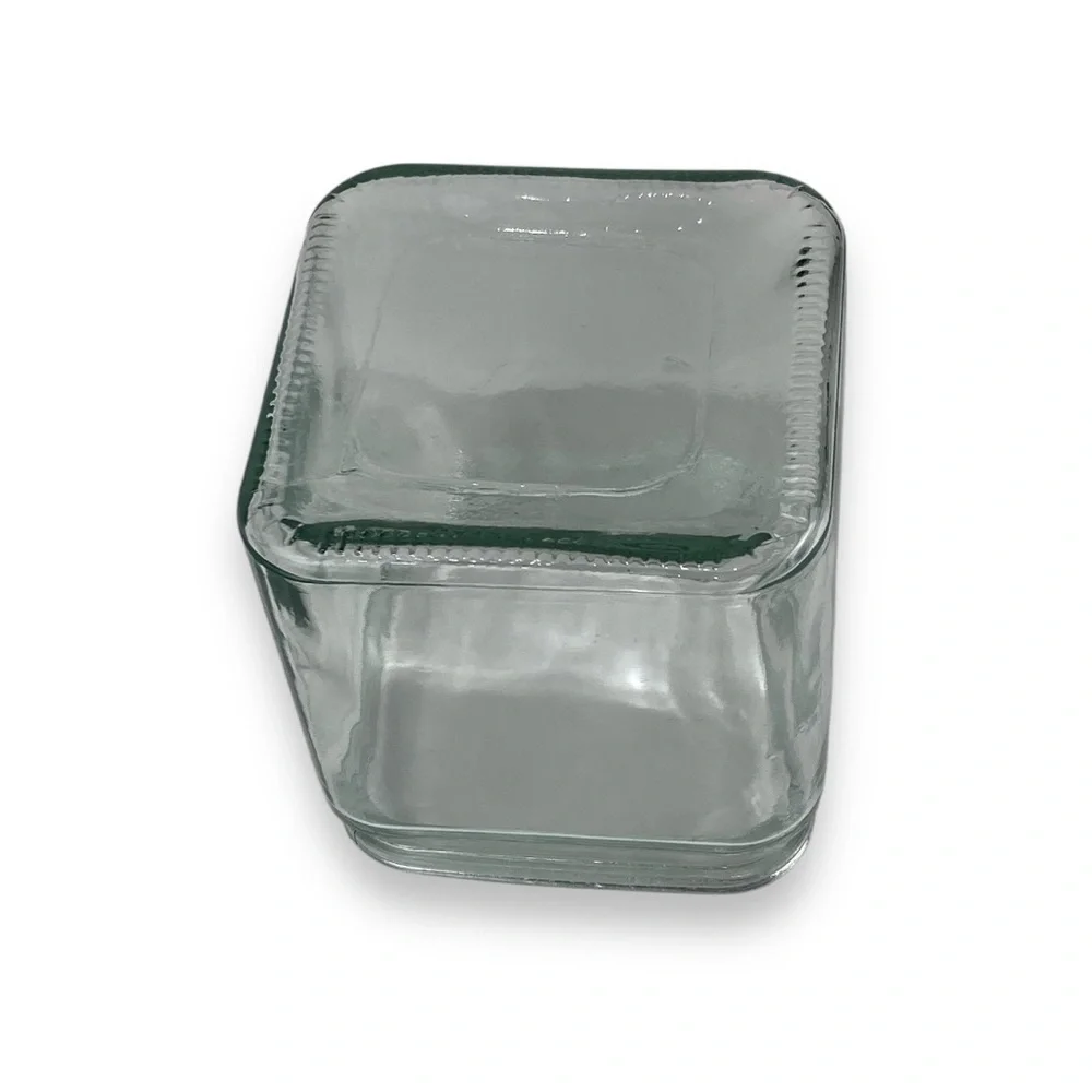 Concord 5x5 Inch Clear Cube Glass Vase